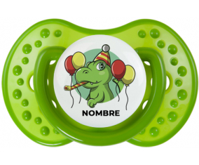 Cumpleaños de Croco - nombre: Chupete lovi dynamic personnalisée