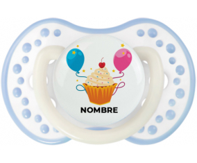 Pastel de globo de cumpleaños Chupete - lovi dynamic dar nombre