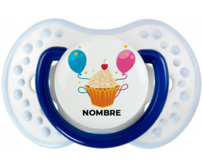 Pastel de globo de cumpleaños Chupete - lovi dynamic dar nombre