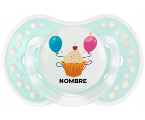 Pastel de globo de cumpleaños Chupete - lovi dynamic dar nombre