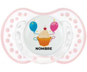 Pastel de globo de cumpleaños Chupete - lovi dynamic dar nombre