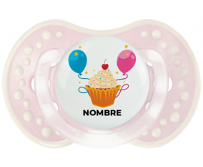 Pastel de globo de cumpleaños Chupete - lovi dynamic dar nombre