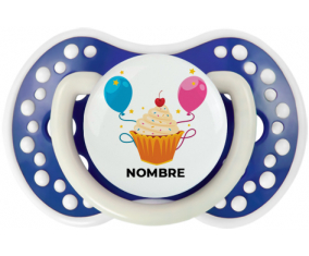 Pastel de globo de cumpleaños Chupete - lovi dynamic dar nombre