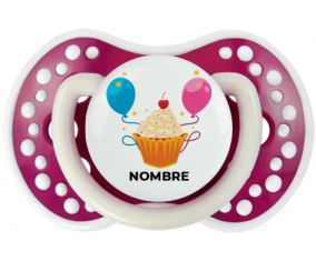 Pastel de globo de cumpleaños Chupete - lovi dynamic dar nombre