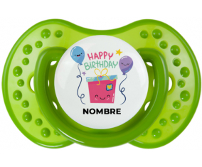 Feliz cumpleaños estilo 4 - nombre: Chupete lovi dynamic