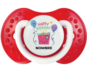 Feliz cumpleaños estilo 4 - nombre: Chupete lovi dynamic