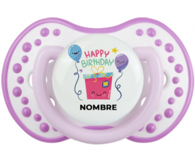 Feliz cumpleaños estilo 4 - nombre: Chupete lovi dynamic