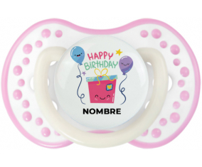 Feliz cumpleaños estilo 4 - nombre: Chupete lovi dynamic