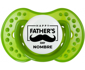 Chupete Happy estilo día del padre 2 - punta de nombre lovi dynamic personnalisée