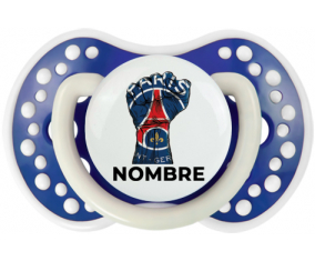Fuerza Paris saint-germain + nombre : Chupete LOVI Dynamic
