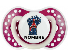 Fuerza Paris saint-germain + nombre : Chupete LOVI Dynamic