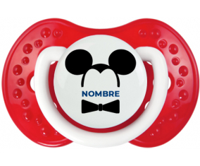 Disney Mickey Black Ears Pajarita negra con nombre: Chupete lovi dynamic