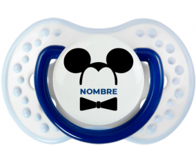 Disney Mickey Black Ears Pajarita negra con nombre: Chupete lovi dynamic