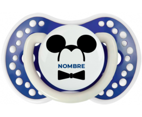 Disney Mickey Black Ears Pajarita negra con nombre: Chupete lovi dynamic