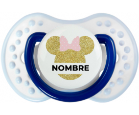 Disney Minnie Golden Ears Nudo rosa con nombre: Chupete lovi dynamic