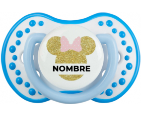 Disney Minnie Golden Ears Nudo rosa con nombre: Chupete lovi dynamic