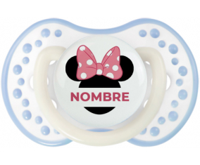 Disney Minnie Orejas Negras Nudo rosa con nombre: Chupete lovi dynamic