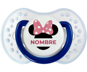 Disney Minnie Orejas Negras Nudo rosa con nombre: Chupete lovi dynamic