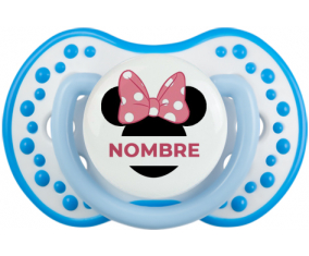 Disney Minnie Orejas Negras Nudo rosa con nombre: Chupete lovi dynamic