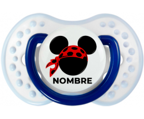 Disney Mickey rojo pirata bufanda lunares negros con nombre: Chupete lovi dynamic