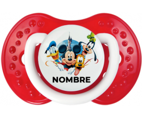 Disney Mickey Donald más bien y bingo diseño 1 con nombre: Chupete lovi dynamic