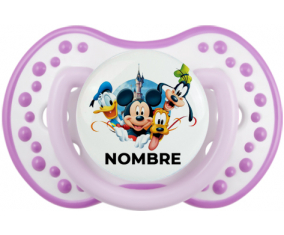 Disney Mickey Donald más bien y bingo diseño 1 con nombre: Chupete lovi dynamic