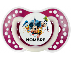 Disney Mickey Donald más bien y bingo diseño 1 con nombre: Chupete lovi dynamic