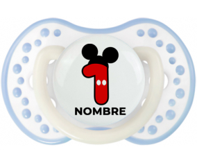 Disney Mickey Número 1 con nombre: Chupete lovi dynamic