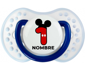 Disney Mickey Número 1 con nombre: Chupete lovi dynamic