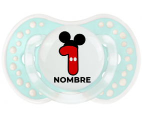 Disney Mickey Número 1 con nombre: Chupete lovi dynamic