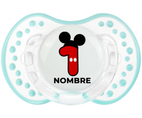 Disney Mickey Número 1 con nombre: Chupete lovi dynamic