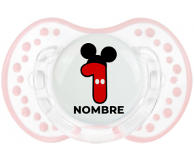 Disney Mickey Número 1 con nombre: Chupete lovi dynamic