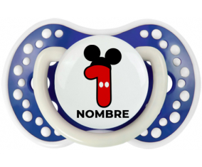 Disney Mickey Número 1 con nombre: Chupete lovi dynamic
