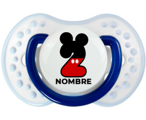 Disney Mickey Número 2 con nombre: Chupete lovi dynamic