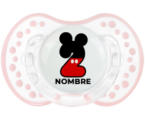 Disney Mickey Número 2 con nombre: Chupete lovi dynamic