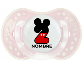 Disney Mickey Número 2 con nombre: Chupete lovi dynamic