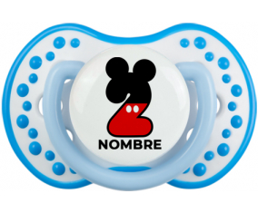 Disney Mickey Número 2 con nombre: Chupete lovi dynamic