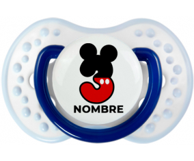 Disney Mickey Número 3 con nombre: Chupete lovi dynamic