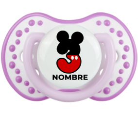 Disney Mickey Número 3 con nombre: Chupete lovi dynamic