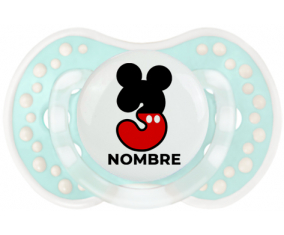 Disney Mickey Número 3 con nombre: Chupete lovi dynamic