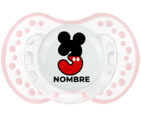 Disney Mickey Número 3 con nombre: Chupete lovi dynamic