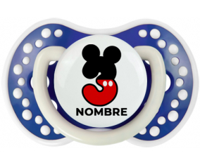Disney Mickey Número 3 con nombre: Chupete lovi dynamic
