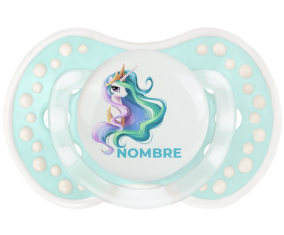 My Little Pony Princess Celestia diseño-2 con nombre: Chupete lovi dynamic