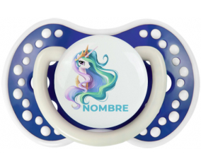 My Little Pony Princess Celestia diseño-2 con nombre: Chupete lovi dynamic