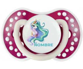 My Little Pony Princess Celestia diseño-2 con nombre: Chupete lovi dynamic