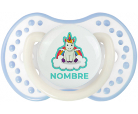 Unicornio con alas en la nube con nombre: Chupete lovi dynamic