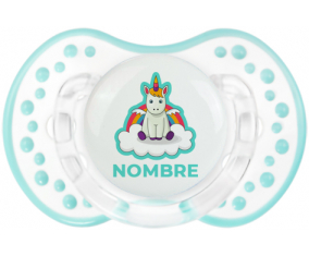 Unicornio con alas en la nube con nombre: Chupete lovi dynamic
