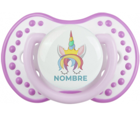 Diseño de unicornio-1 con nombre: Chupete lovi dynamic