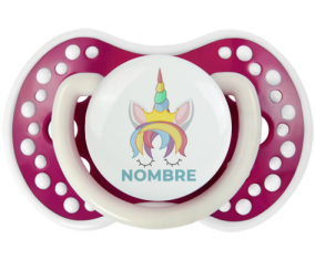 Diseño de unicornio-1 con nombre: Chupete lovi dynamic