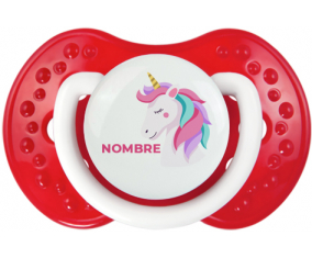 Diseño de unicornio-2 con nombre: Chupete lovi dynamic